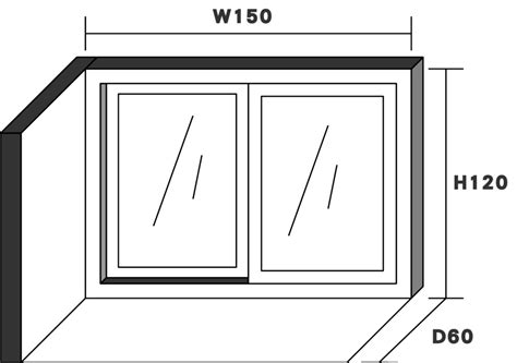窗戶尺寸表
